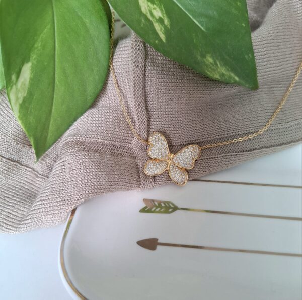 Colar Borboleta G - Imagem 2